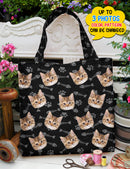 Personalized Upload Photo Dog Cat Quilted Tote Bag TL16092301