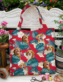 Personalized Upload Pet Photo Quilted Tote Bag TL25092302