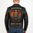 Personalized Biker Custom Leather Jacket SN16072501