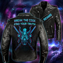 Personalized Cyberpunk Custom Leather Jacket SN21072501