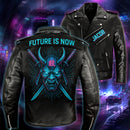 Personalized Cyberpunk Custom Leather Jacket SN21072501