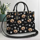 Personalized Custom Photo Dog Cat Leather Bag HM28092301
