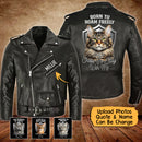 Personalized Cat Lover Custom Leather Jacket SN14072501