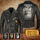 Personalized Cat Lover Custom Leather Jacket SN14072501