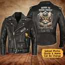 Personalized Cat Lover Custom Leather Jacket SN14072501
