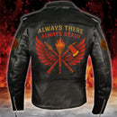 Personalized Firefighter Custom Leather Jacket SN15072501