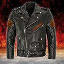 Personalized Firefighter Custom Leather Jacket SN15072501