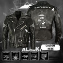 Personalized American State Custom Leather Jacket SN10072501