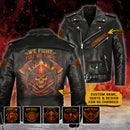Personalized Firefighter Custom Leather Jacket SN15072501