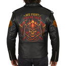 Personalized Firefighter Custom Leather Jacket SN15072501