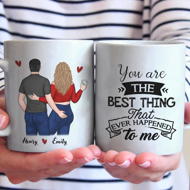 With You By My Side Couple Personalized Custom Mug TN09042401