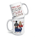 With You By My Side Couple Personalized Custom Mug TN09042401
