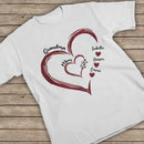 Personalized Heart In Heart Mom And Grandma Shirt TN04042402