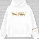 Personalized Wife Fiancee Ring On Sleeve Anniversary Gift Wifey Sweatshirt DT040424
