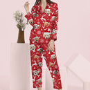 Personalized Custom Photo Christmas Dog Pajamas HN191001PJ