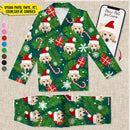 Personalized Custom Photo Christmas Dog Pajamas HN191001PJ