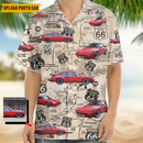 Upload Car Photo High Quality Unisex Hawaiian Shirt For Men And Women TL23032301Y