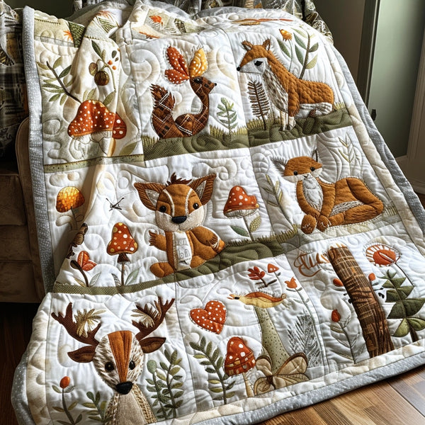 Woodland Whimsy TAI080324024 Quilt Blanket