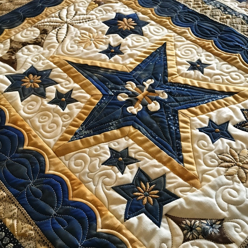 Jewish Star TAI080324113 Quilted Placemats