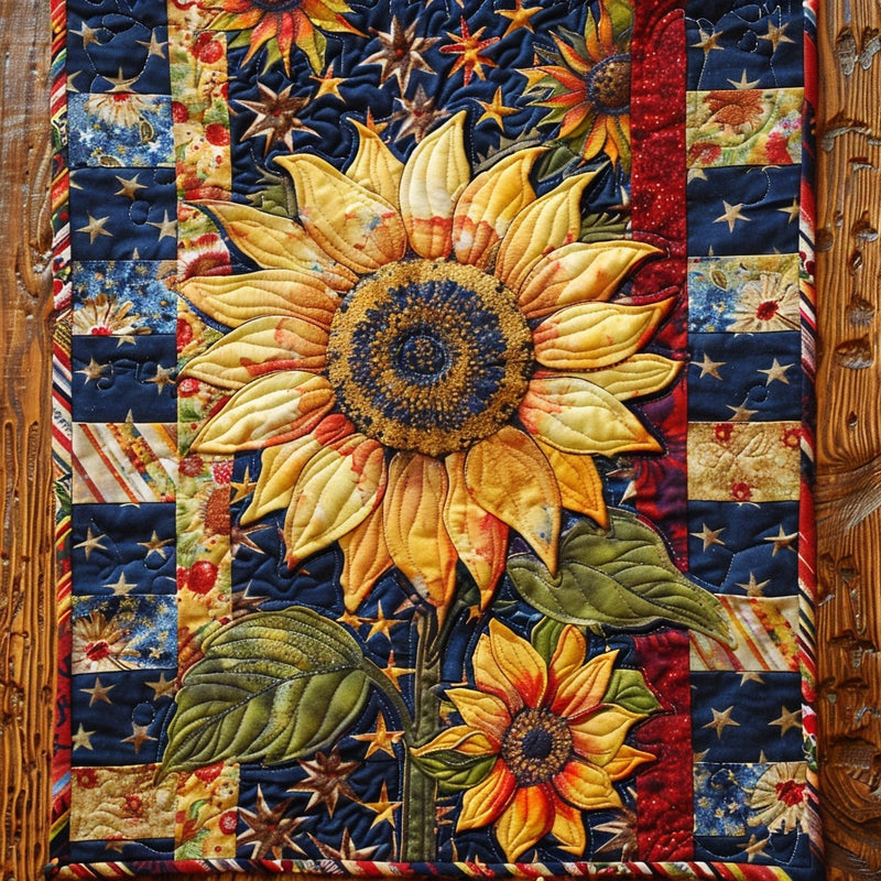 Sunflower TAI080324112 Quilted Placemats