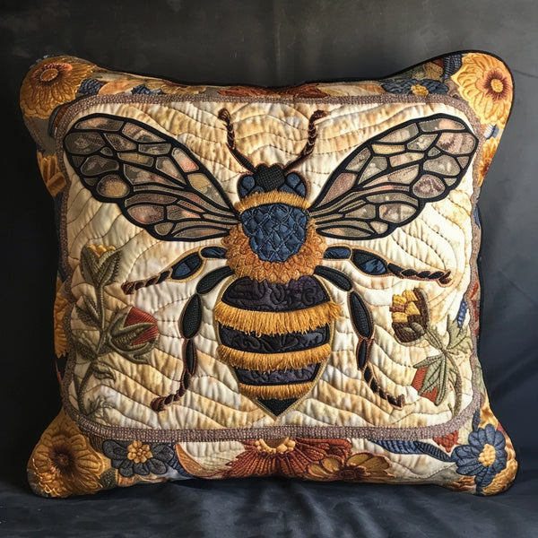 Bee TAI080324059 Quilted Pillow Case