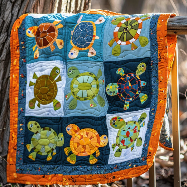 Turtle TAI080324016 Quilt Blanket