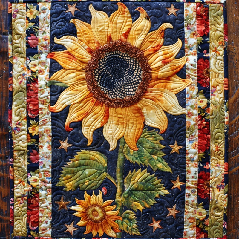 Sunflower TAI080324111 Quilted Placemats