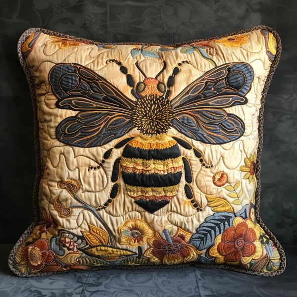 Bee TAI080324058 Quilted Pillow Case