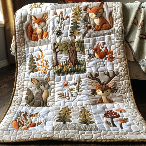 Woodland Whimsy TAI080324022 Quilt Blanket