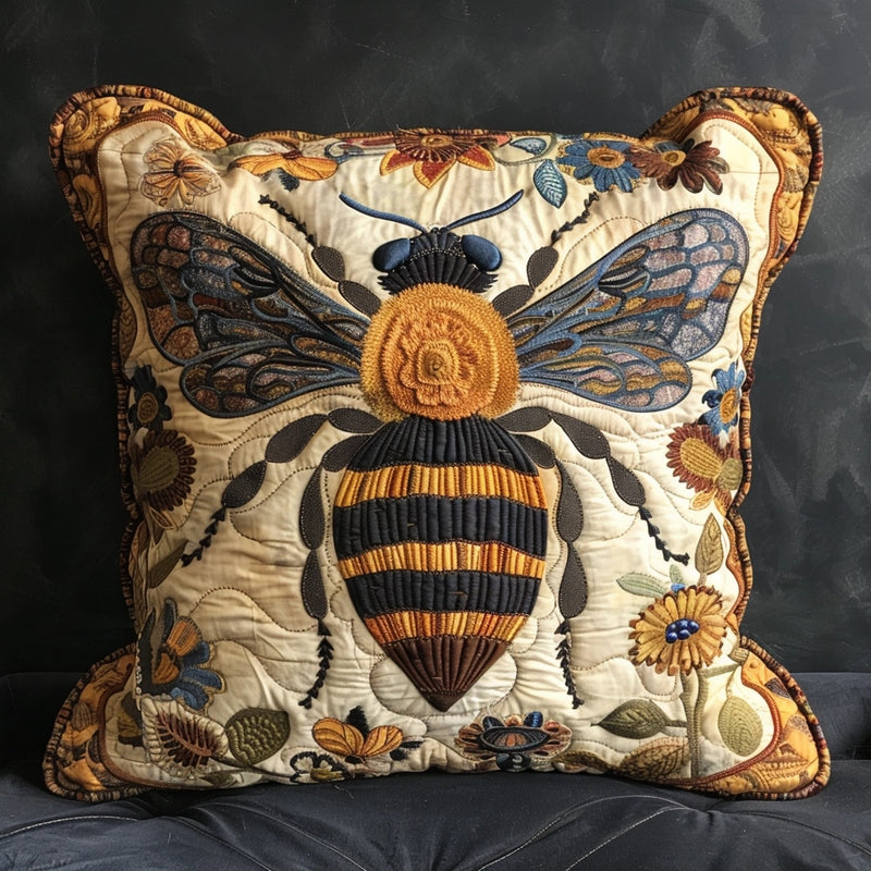 Bee TAI080324051 Quilted Pillow Case