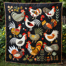 Chicken TAI080324008 Quilt Blanket