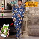 Personalized Custom Dog Cat Face Pajamas HM081201PJ