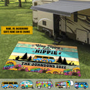 Personalized Welcome To Our Campsite Camping Patio Mat TL210902RG