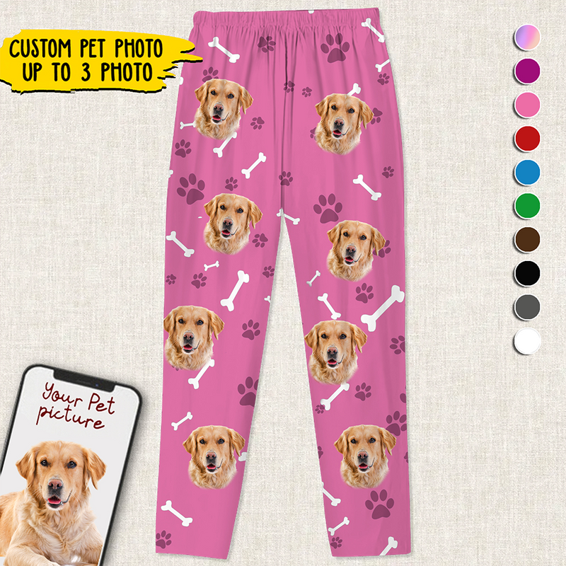 Personalized Custom Pet Photo Pajamas TL301101PJ