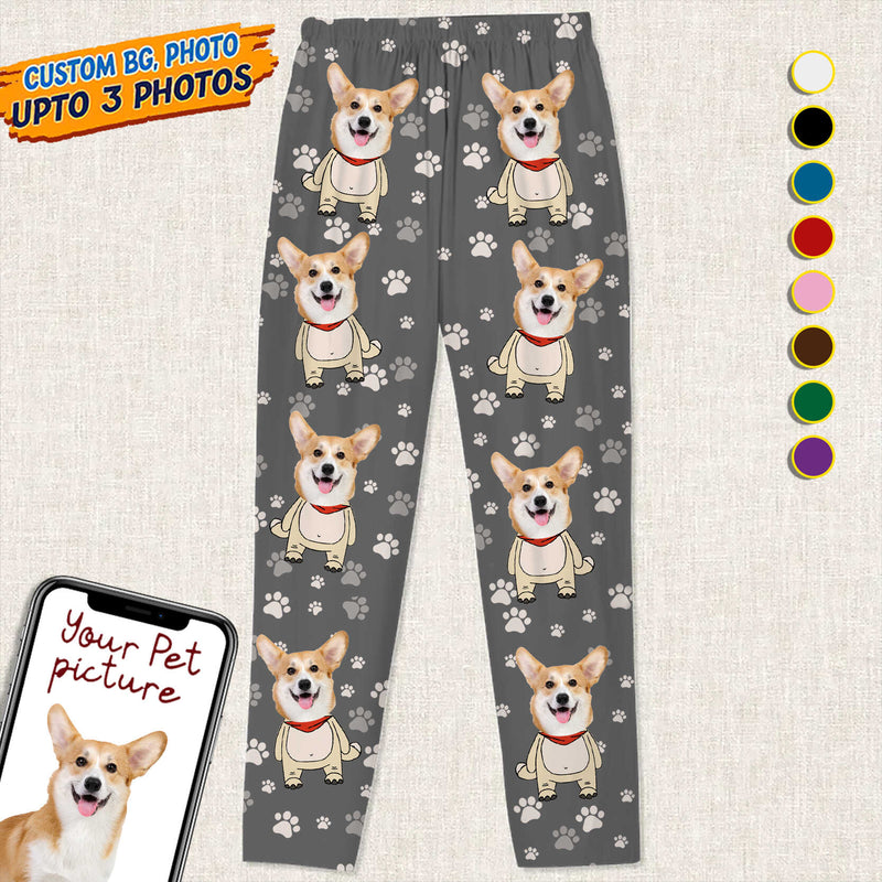 Personalized Custom Photo Pet Face Pajamas TL151201PJ