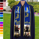 Personalized Custom Photo Class of 2023 Stoles Sash Graduation Gift HM011222ST