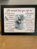 Personalized The Moment That You Left Me Family Picture Frame HM300901PF