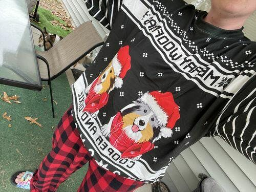 Personalized Merry Woofmas Christmas Sweatshirt HM290902SS