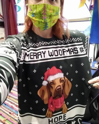 Personalized Merry Woofmas Christmas Sweatshirt HM290902SS