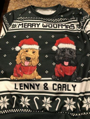 Personalized Merry Woofmas Christmas Sweatshirt HM290902SS