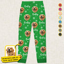 Personalized Custom Photo Dog Cat Christmas Pajamas TL011101PJ