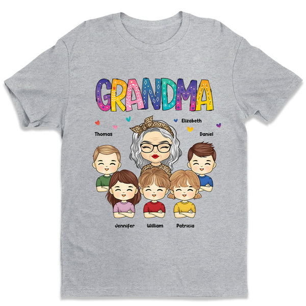 Personalized Grandma Life Is The Best Life Shirt HM18032301TS