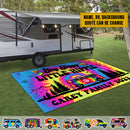 Personalized Drive Slow Drunk Campers Matter Camping Patio Mat HM210901RG