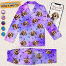 Personalized Custom Photo Dog Cat Galaxy Pet Pajamas TL251101PJ