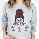 Personalized Mom Life Messy Bun Shirt TL12012301TS