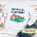 Personalized Cat Official Sleepshirt TL270901TS