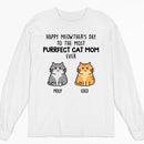 Personalized Purrfect Cat Mom Shirt HM01042301TS