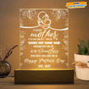 Personalized Happy Mother's Day LED Night Light Acrylic Plaque TL03032302AP