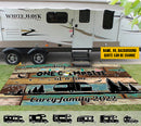 Personalized Welcome To Our Campsite Camping Patio Mat HM150901RG