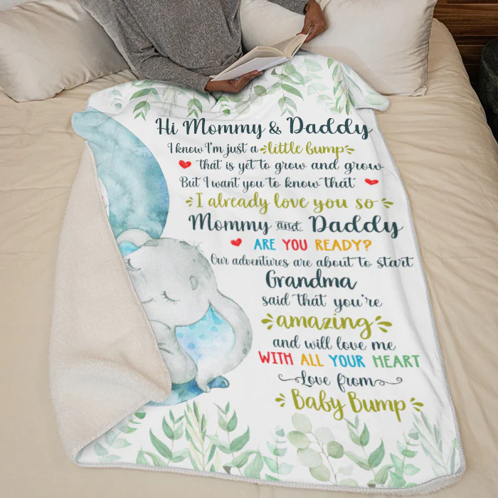 Personalized Our Adventures Are About To Start Sherpa Fleece Blanket TL27032301BF